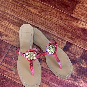 Tory Burch Mini Miller Leather Thong